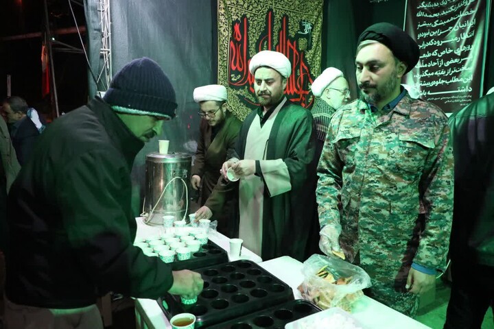 تصاویر/ موکب بسیج طلاب شهرستان شاهرود در تجمعات «شب‌های اقتدار»