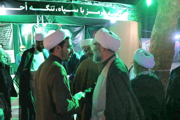 تصاویر/ موکب بسیج طلاب شهرستان شاهرود در تجمعات «شب‌های اقتدار»