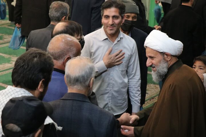 تصاویر/ برگزاری اولین نماز عبادی سیاسی جمعه قرچک در سال ۱۴۰۵