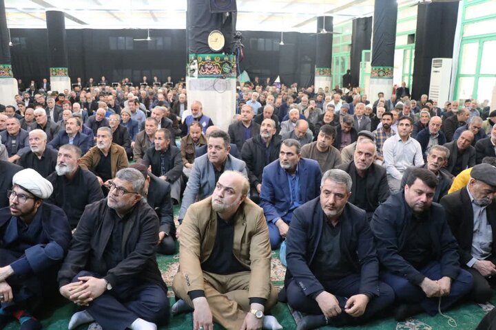 تصاویر/ برگزاری اولین نماز عبادی سیاسی جمعه قرچک در سال ۱۴۰۵