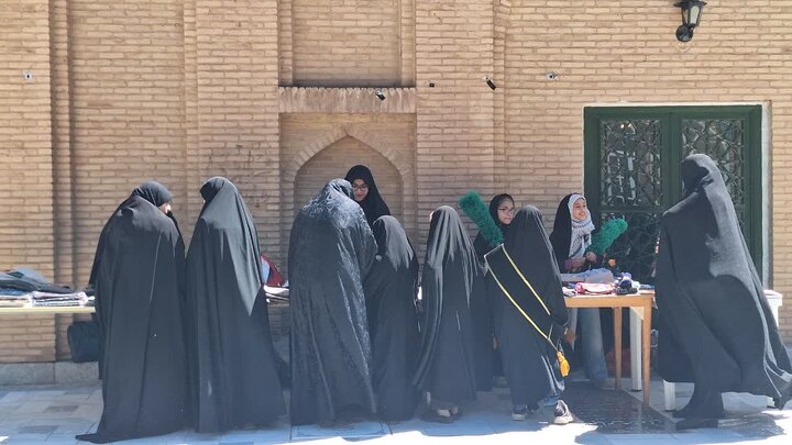 تصاویر/ نماز عبادی سیاسی جمعه قمصر