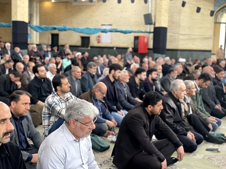 تصاویر/ اولین نماز عبادی سیاسی جمعه ملارد در سال ۱۴۰۵