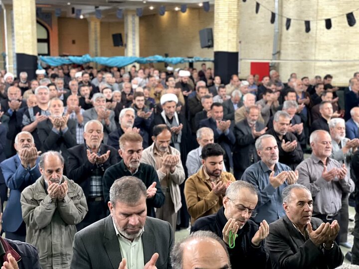 تصاویر/ اولین نماز عبادی سیاسی جمعه ملارد در سال ۱۴۰۵