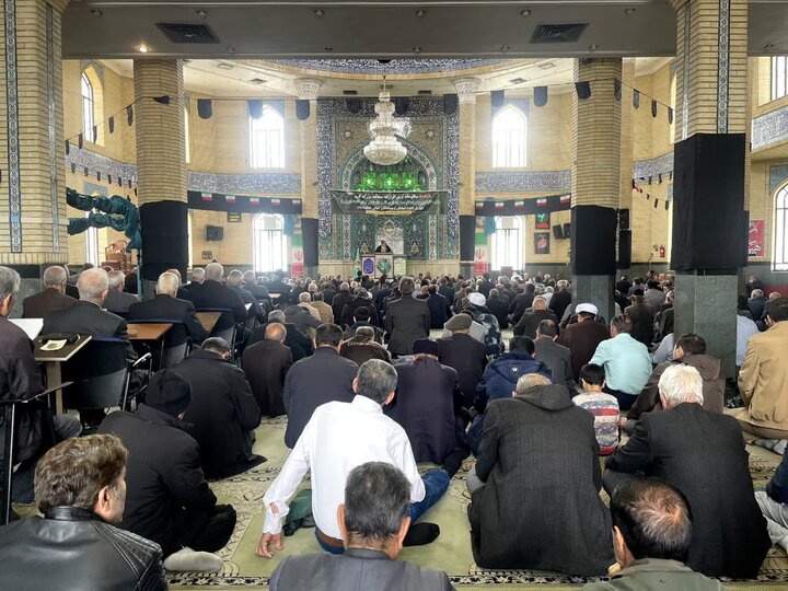 تصاویر/ اولین نماز عبادی سیاسی جمعه ملارد در سال ۱۴۰۵