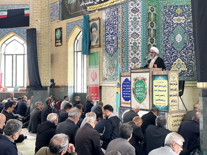 تصاویر/ اولین نماز عبادی سیاسی جمعه ملارد در سال ۱۴۰۵