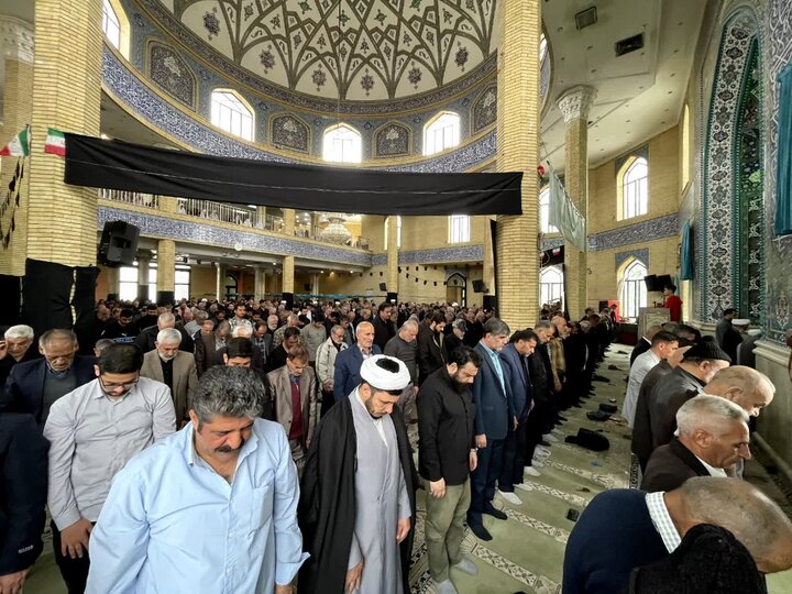 تصاویر/ اولین نماز عبادی سیاسی جمعه ملارد در سال ۱۴۰۵
