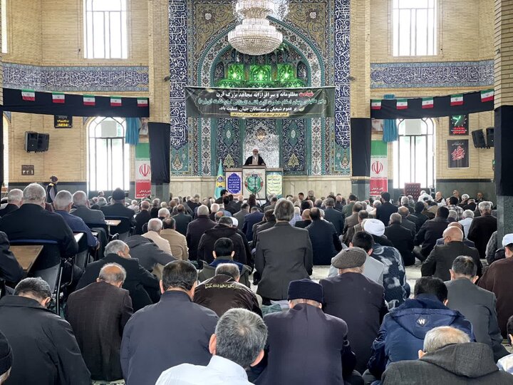 تصاویر/ اولین نماز عبادی سیاسی جمعه ملارد در سال ۱۴۰۵