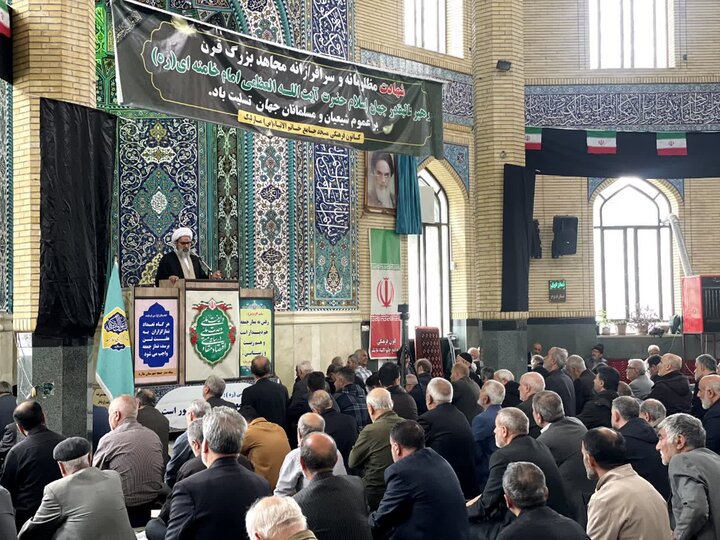 تصاویر/ اولین نماز عبادی سیاسی جمعه ملارد در سال ۱۴۰۵