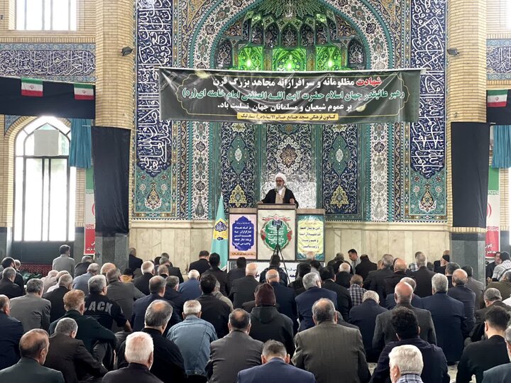 تصاویر/ اولین نماز عبادی سیاسی جمعه ملارد در سال ۱۴۰۵
