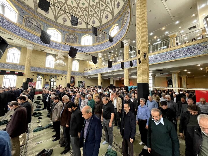 تصاویر/ اولین نماز عبادی سیاسی جمعه ملارد در سال ۱۴۰۵