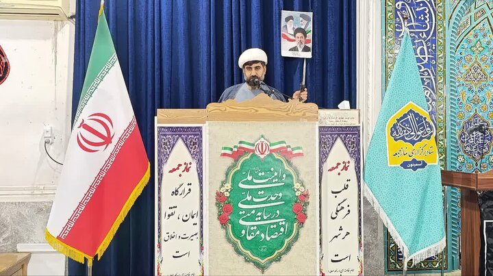 تصاویر/ اقامه نماز جمعه در شهر نودژ