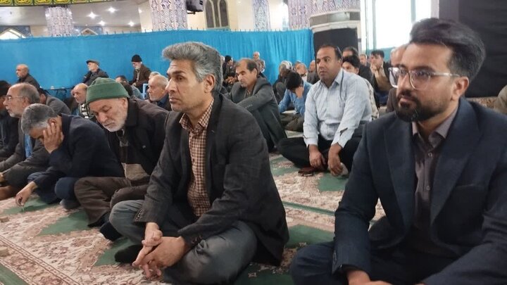 تصاویر/ اقامه نماز جمعه در شهر کوهبنان