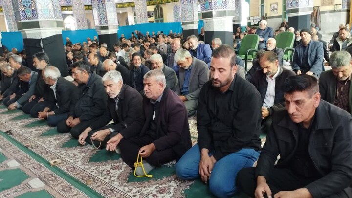 تصاویر/ اقامه نماز جمعه در شهر کوهبنان
