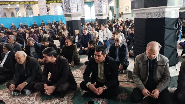 تصاویر/ اقامه نماز جمعه در شهر کوهبنان