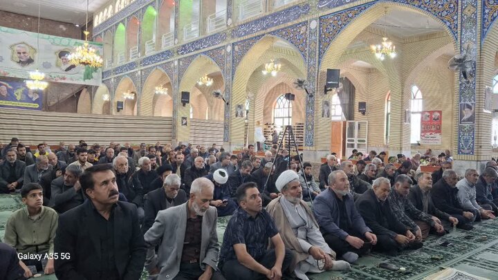 تصاویر/ اقامه نماز جمعه در شهر راین