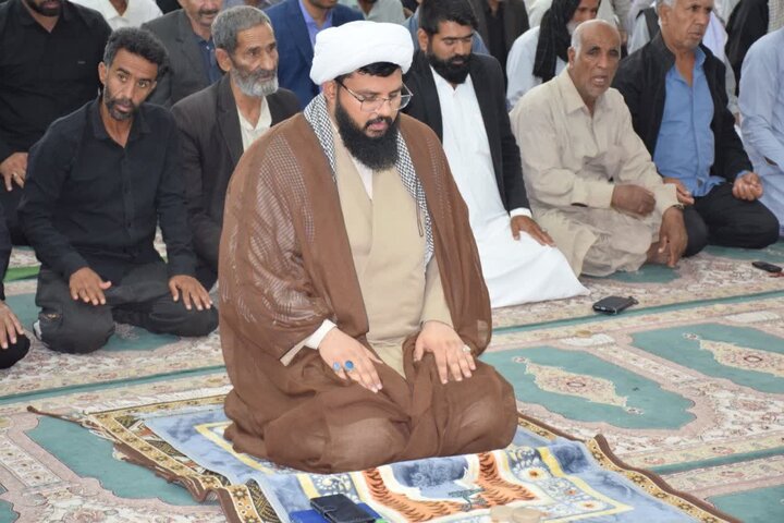 تصاویر/ اقامه نماز جمعه در شهر ریگان