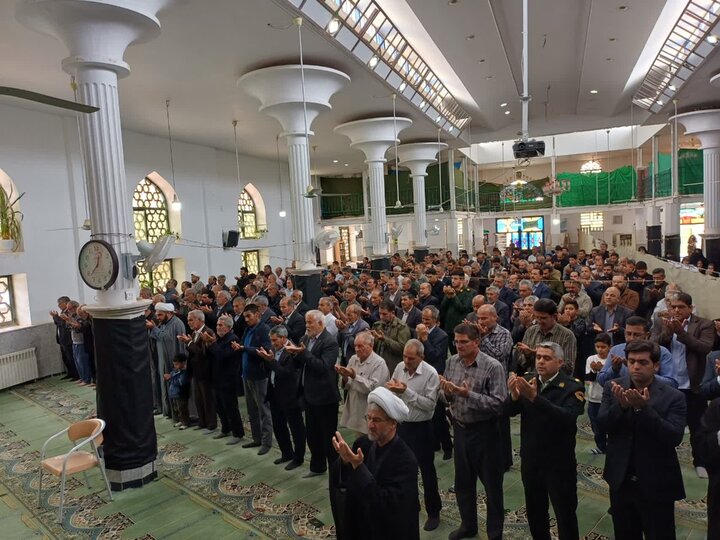 تصاویر/ اقامه نماز جمعه در امین‌شهر