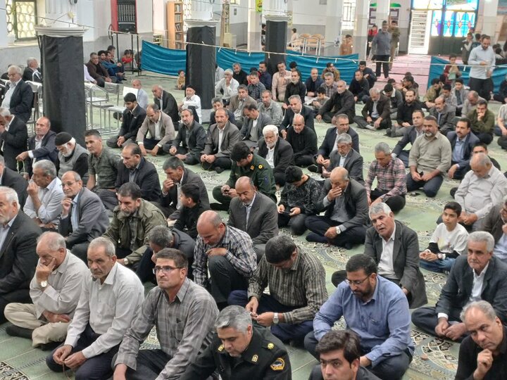 تصاویر/ اقامه نماز جمعه در امین‌شهر