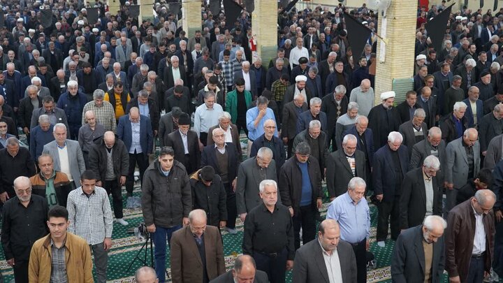 تصاویر/ اقامه نماز جمعه خوی
