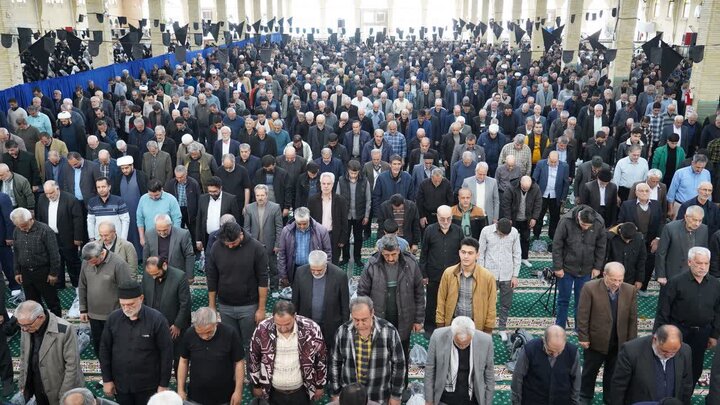 تصاویر/ اقامه نماز جمعه خوی