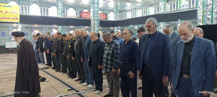 تصاویر/نمازعبادی سیاسی جمعه بادرود