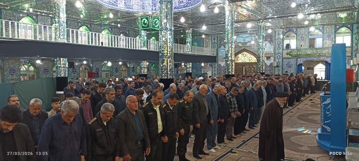 تصاویر/نمازعبادی سیاسی جمعه بادرود
