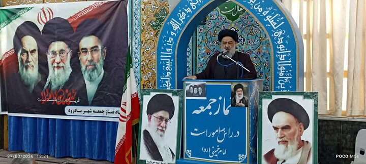 تصاویر/نمازعبادی سیاسی جمعه بادرود