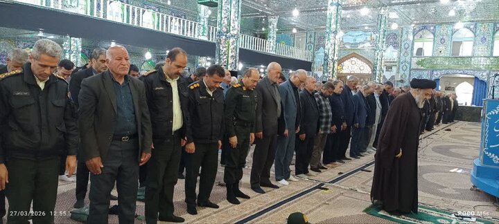تصاویر/نمازعبادی سیاسی جمعه بادرود