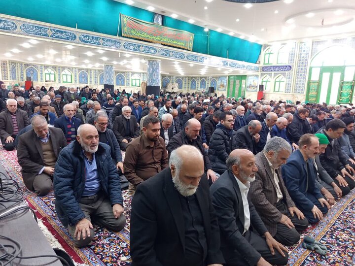تصاویر/ نماز عبادی سیاسی جمعه نطنز