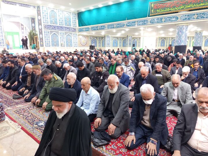 تصاویر/ نماز عبادی سیاسی جمعه نطنز