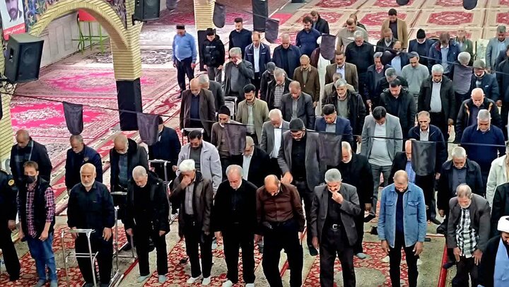 تصاویر/ اقامه نماز جمعه در شهر پاریز