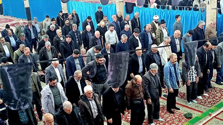 تصاویر/ اقامه نماز جمعه در شهر پاریز