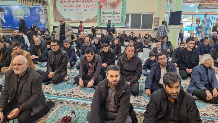 تصاویر/ اقامه نماز جمعه میاندوآب