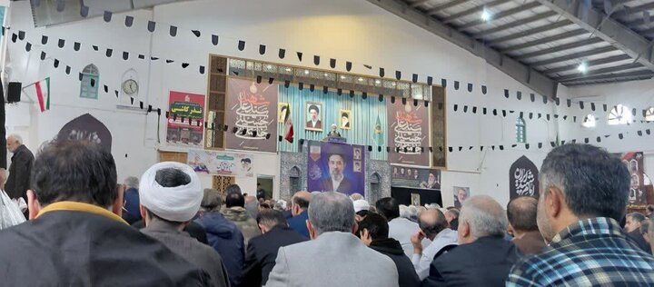اولین نماز جمعه شهرستان آمل
