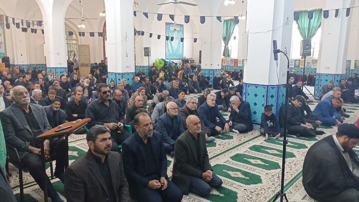 تصاویر/ نمازعبادی سیاسی جمعه بخش کویرات
