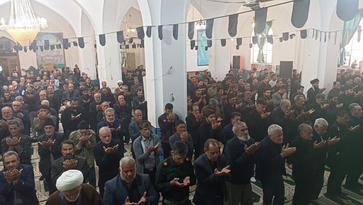 تصاویر/ نمازعبادی سیاسی جمعه بخش کویرات