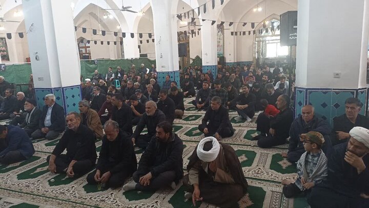 تصاویر/ نمازعبادی سیاسی جمعه بخش کویرات