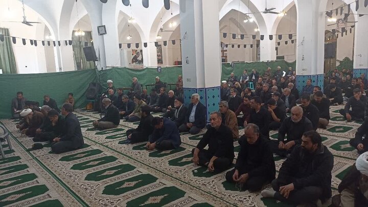 تصاویر/ نمازعبادی سیاسی جمعه بخش کویرات