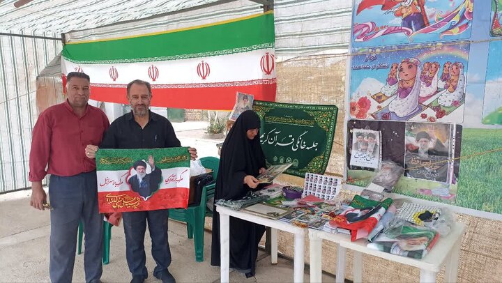 تصاویر/ نمازعبادی سیاسی جمعه بخش کویرات