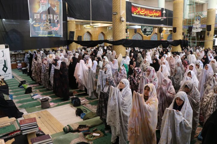 تصاویر/ برگزاری اولین نماز عبادی سیاسی جمعه شهرستان قرچک در سال ۱۴۰۵