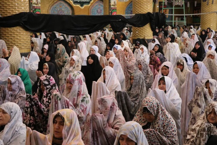 تصاویر/ برگزاری اولین نماز عبادی سیاسی جمعه شهرستان قرچک در سال ۱۴۰۵
