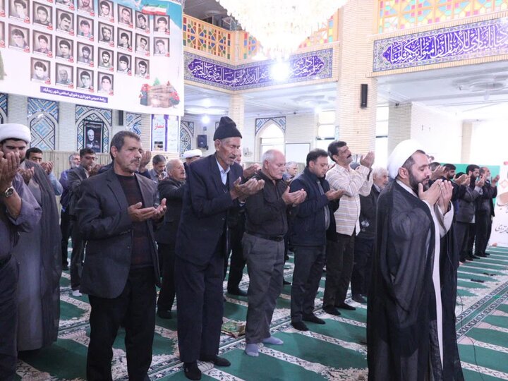 تصاویر/ اقامه نماز جمعه در شهر زیدآباد