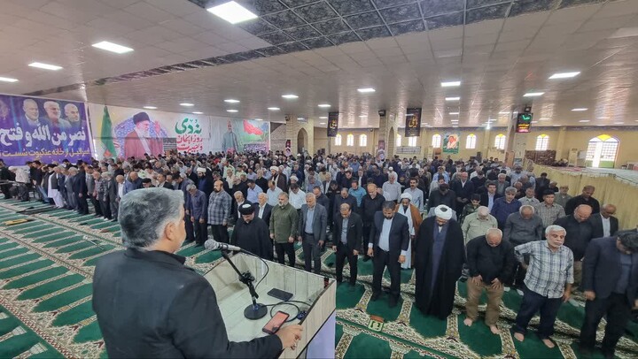نماز جمعه گناوه به روایت تصویر