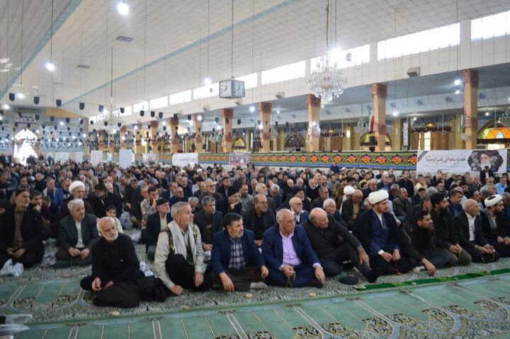 تصاویر/ نماز عبادی سیاسی جمعه در پاکدشت
