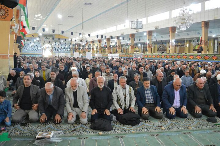 تصاویر/ نماز عبادی سیاسی جمعه در پاکدشت