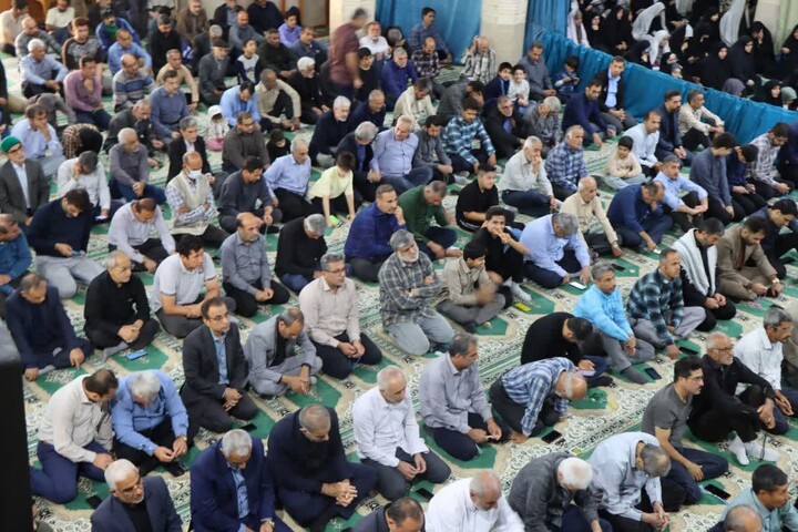 نماز جمعه عالیشهر به روایت تصویر