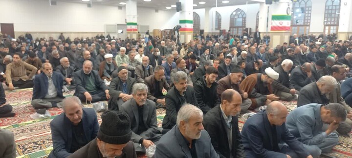 تصاویر/ نخستین نماز جمعه گناباد در سال ۱۴۰۵