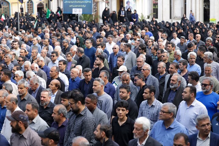 تصاویر/ تشییع پیکر مطهر دو شهید در بوشهر