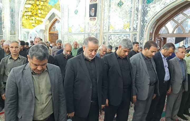 تصاویر| نماز جمعه طبس با حضور استاندار خراسان جنوبی