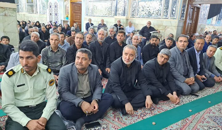 تصاویر| نماز جمعه طبس با حضور استاندار خراسان جنوبی